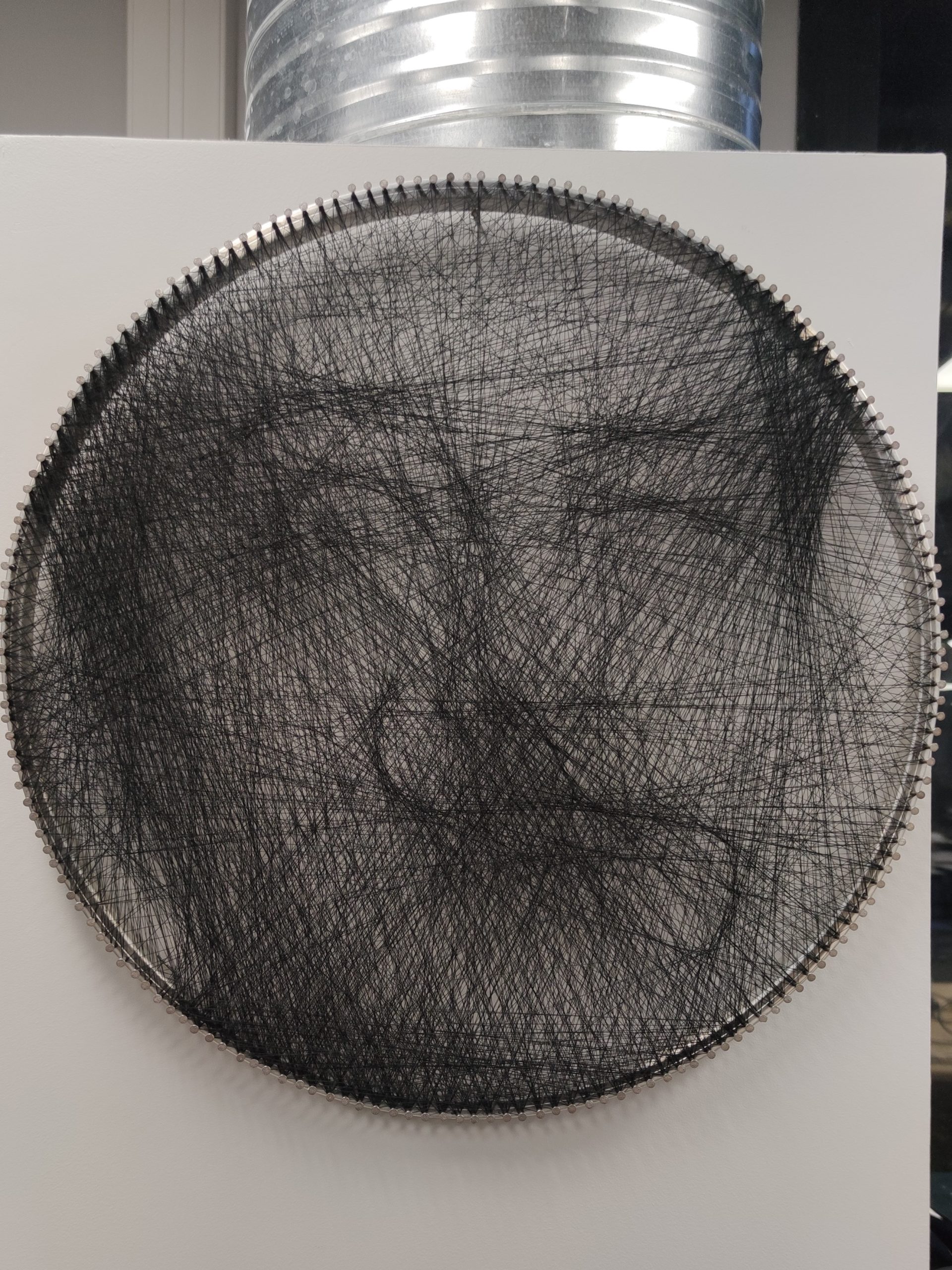 Portrait Salvador Dalí string Art